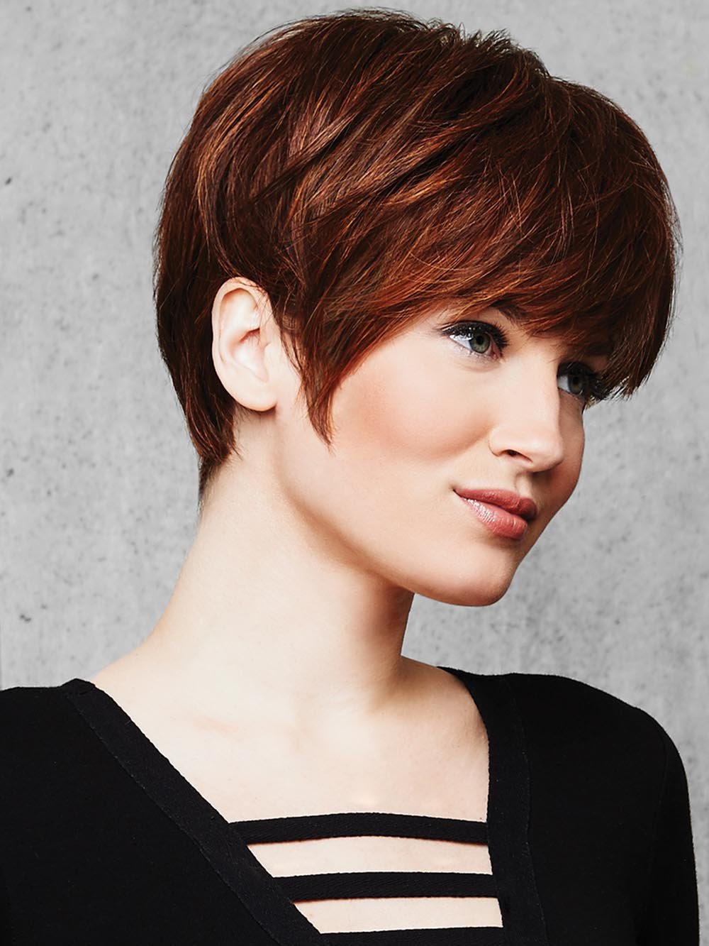 Short Textured Pixie Cut | HF Synthetic Wig (Basic Cap) - Image 2