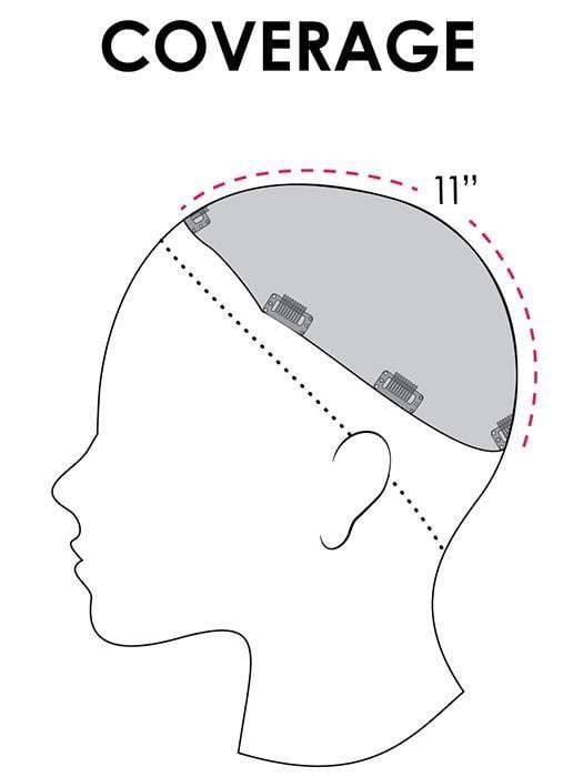 Top Full 18 | Synthetic Hair Topper - Image 4