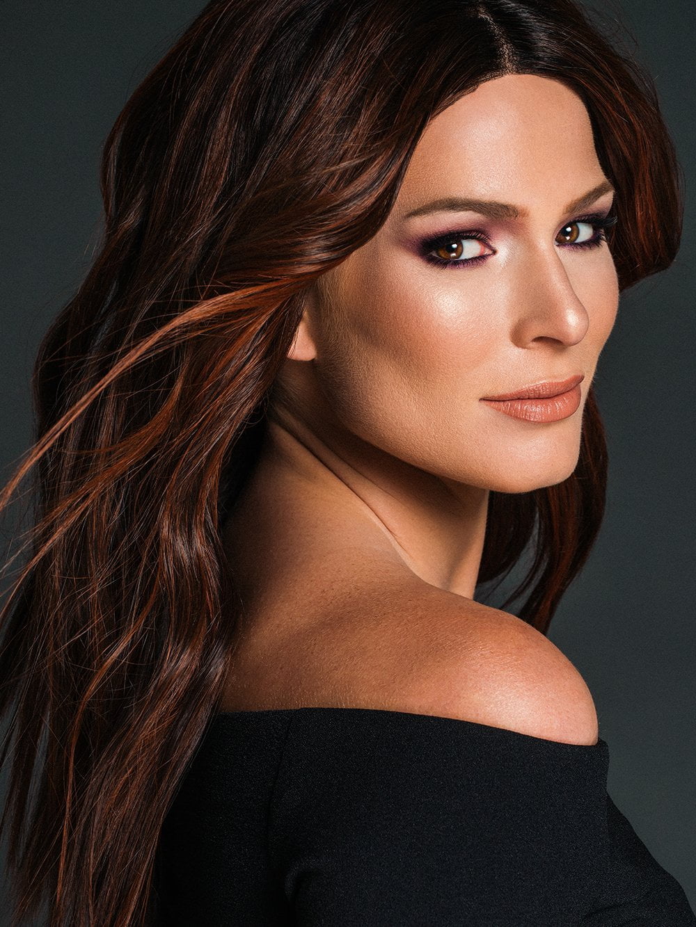 Veronica | Human Hair/ Synthetic Blend Wig (Mono Top) - Image 22