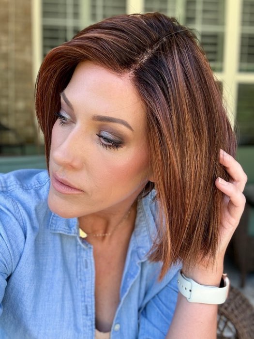 Lia II | Synthetic Lace Front Wig (Mono Part) - Image 11
