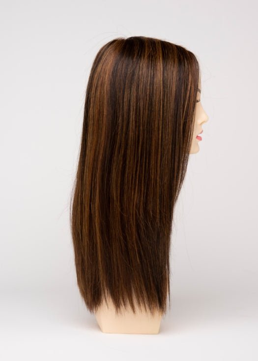 Veronica | Human Hair/ Synthetic Blend Wig (Mono Top) - Image 43