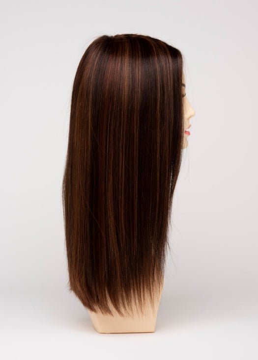 Veronica | Human Hair/ Synthetic Blend Wig (Mono Top) - Image 52