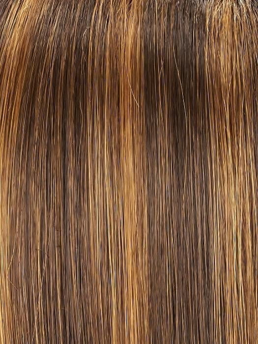 Top Trend Lace Straight 14 | Synthetic Lace Front Hair Topper (Mono Top) - Image 9
