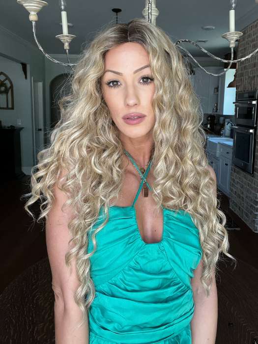 Curly Girlie | Synthetic Wig (Skin Part) - Image 4