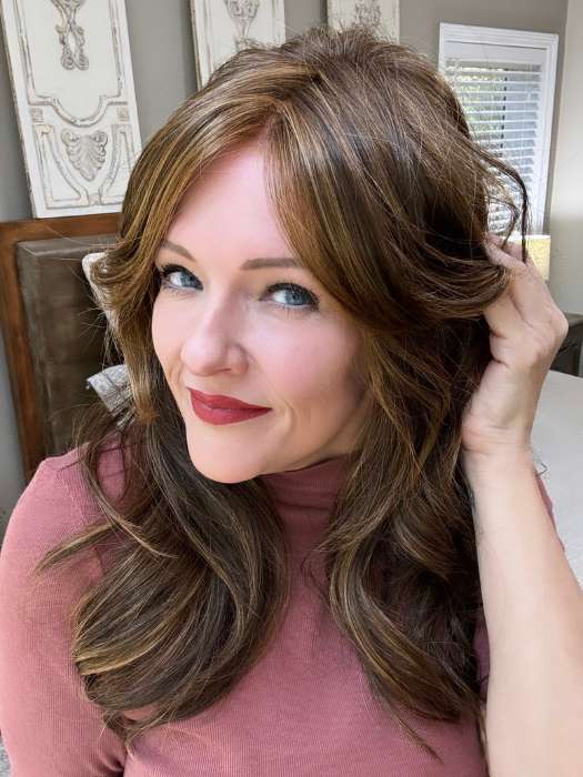 Amber | Synthetic Lace Front Wig (Mono Top) - Image 22