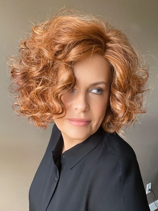 Jordan | Human Hair / Synthetic Blend Lace Front Wig (Mono Part) - Image 3