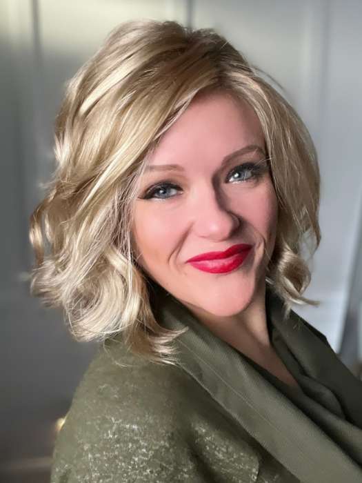 Soft and Subtle Average/Large | Synthetic Lace Front Wig (Mono Part) - Image 3
