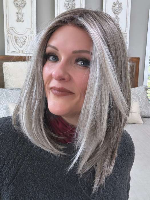 Undercut Bob | Synthetic Lace Front Wig (Mono Top) - Image 11