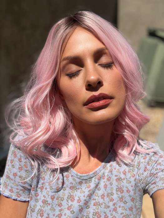 How Pink It Is | Synthetic Lace Front Wig (Mono Part) - Image 10