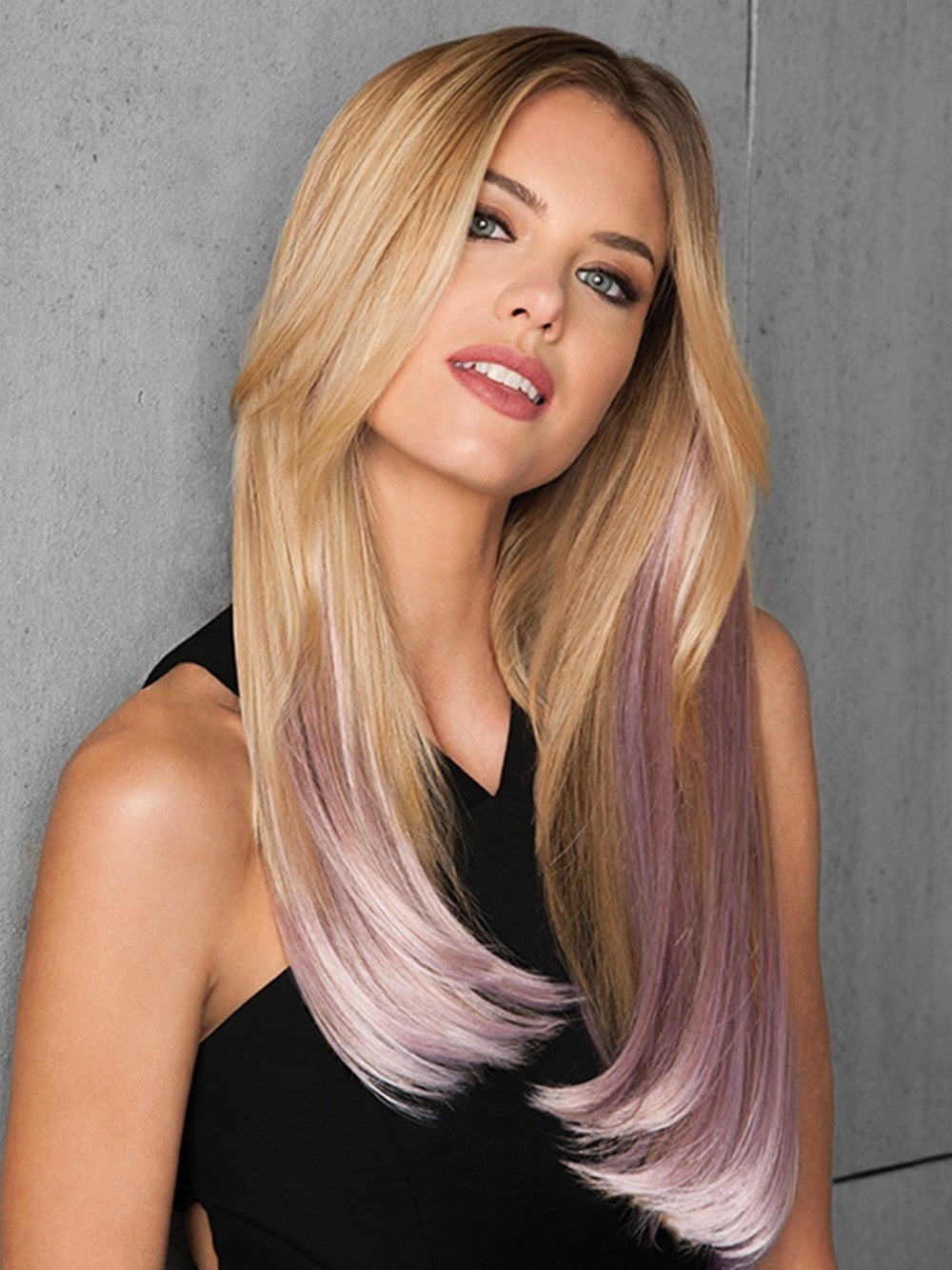 23 Straight HF Synthetic Hair Extensions Kit (6 Piece) | Clip In Color - Image 4
