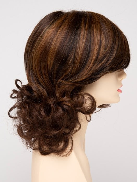 Danielle | Human Hair/ Synthetic Blend Lace Front Wig (Mono Top) - Image 14