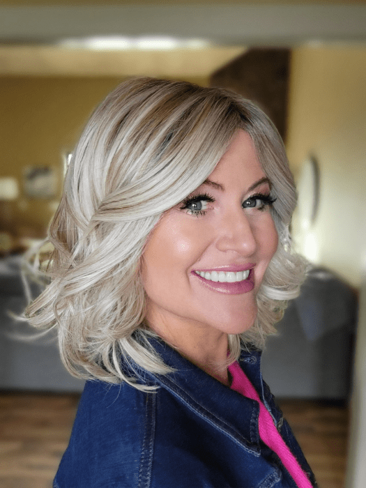 Delight | Synthetic Lace Front Wig (Mono Part) - Image 12