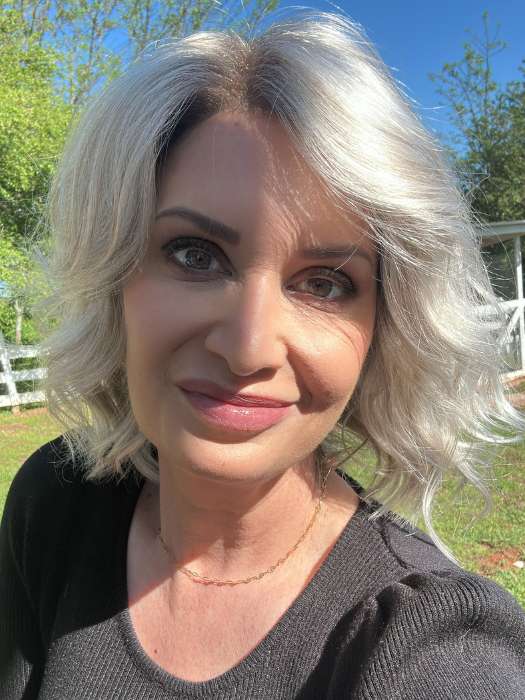 January Hand Tied | Synthetic Lace Front Wig (Mono Top) - Image 5