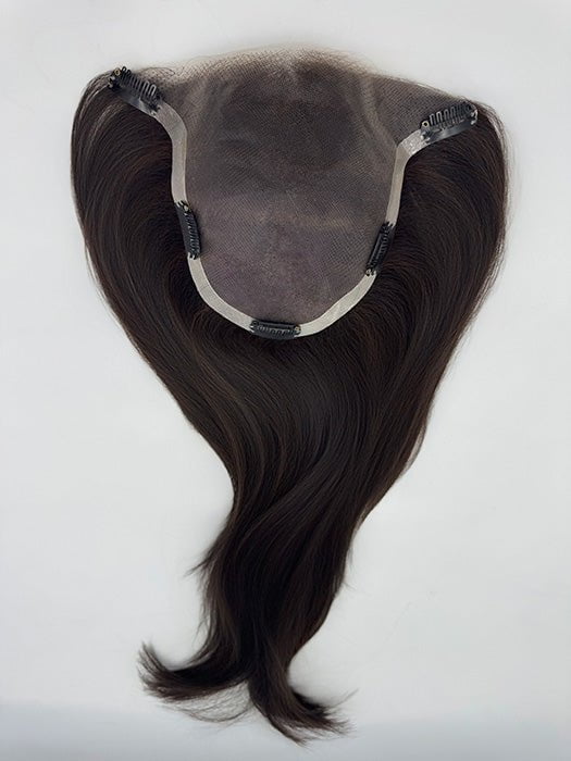 Deluxe Hairline TP | Synthetic Hair Lace Front Hair Topper (Mono Top) - Image 4