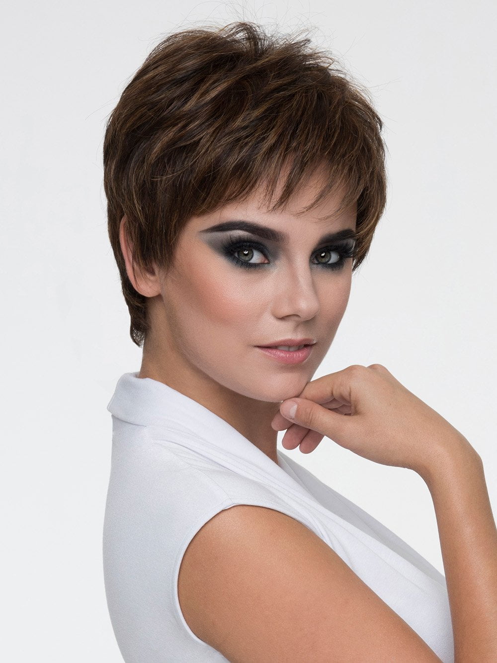 Destiny | Human Hair/ Synthetic Blend Wig (Mono Top) - Image 2