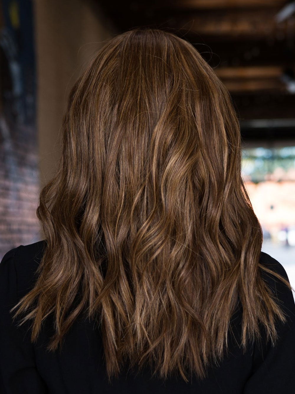Veronica | Human Hair/ Synthetic Blend Wig (Mono Top) - Image 20
