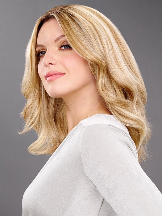 easiPart T 12 | Remy Human Hair Topper (Mono Top)