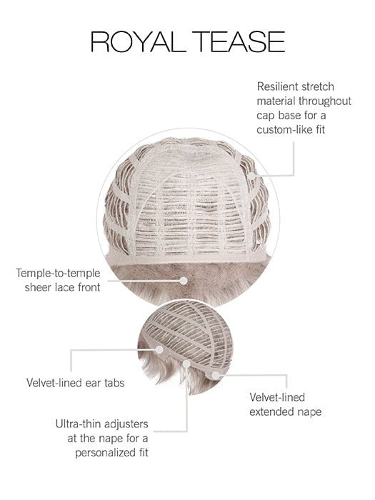 Royal Tease | Synthetic Lace Front Wig (Basic Cap) - Image 6