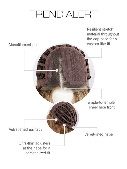 Trend Alert Large | Synthetic Lace Front Wig (Mono Part) - Image 41