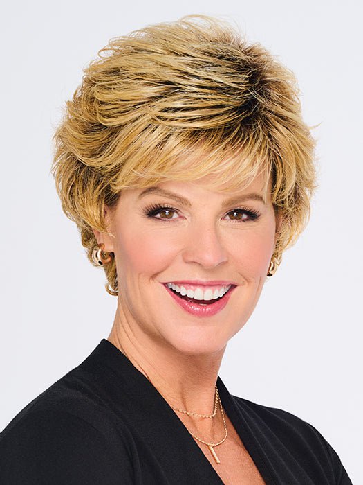 Swept Back Short Cut | Synthetic Wig (Basic) - Image 8