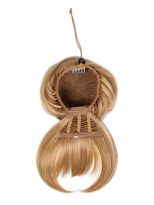 Trendy Fringe & Bun | Synthetic Hair Wrap - Image 6