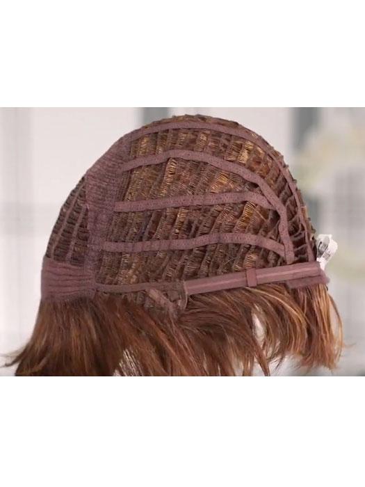 Textured Fringe Bob | HF Synthetic Wig (Basic Cap) - Image 11