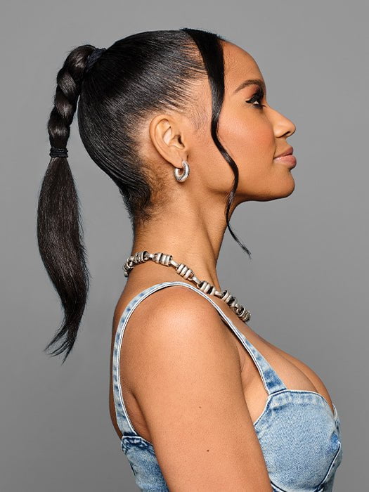 21in Lux Curls Pony | Synthetic Hairpiece - Image 2