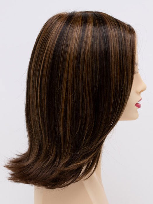 Lisa | Human Hair/Synthetic Hair Blend Lace Front Wig (Mono Top) - Image 18