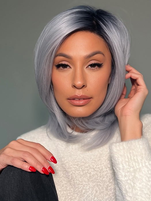 Luxe Sleek | Synthetic Lace Front Wig (Lace Part) - Image 4
