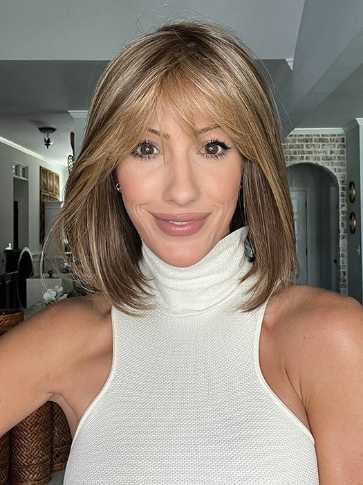 Paige | Human Hair / Synthetic Blend Lace Front Wig (Hand Tied) - Image 8