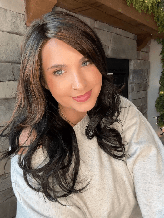 Amber | Synthetic Lace Front Wig (Mono Top) - Image 11