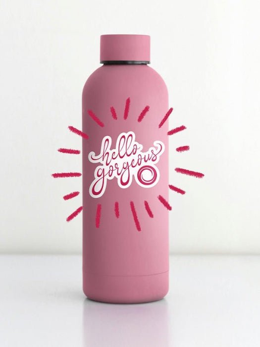 Hello Gorgeous Vinyl Sticker - Image 2