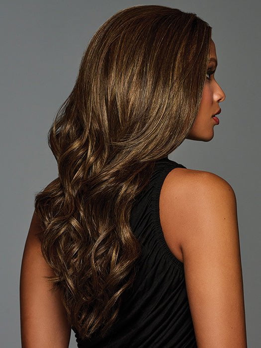 Long Tousled Waves | Synthetic Wig (Mono Part) - Image 8