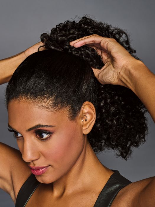 12 Coily Cinched Pony | Synthetic Ponytail - Image 4