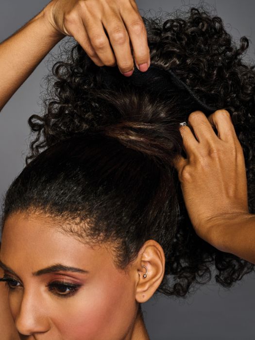 16 Coily Cinched Pony | Synthetic Ponytail - Image 3