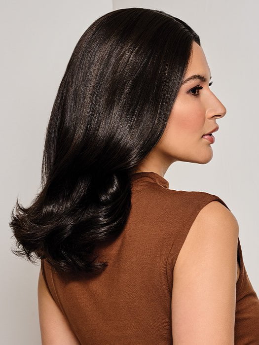 16 On Key | Human Hair Topper with Lace Front (Mono Top) - Image 3