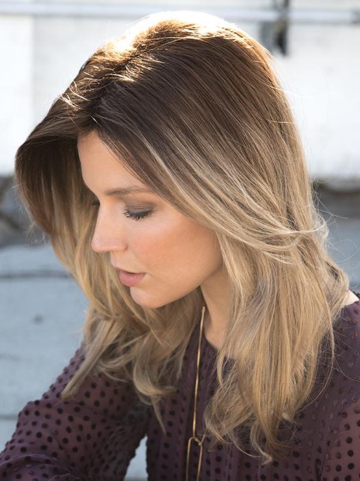 Long Top Piece | Synthetic Hair Topper (Basic Base) - Image 2