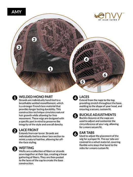 Amy | Synthetic Lace Front Wig (Mono Part) - Image 8