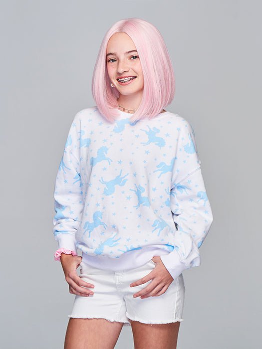 Sweetly Pink | Synthetic Lace Front Wig (Mono Part) - Image 4
