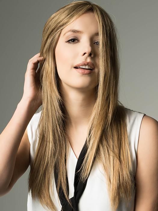 MONO WIGLET 12-HH | Human Hair Top Piece (Mono Top) - Image 2