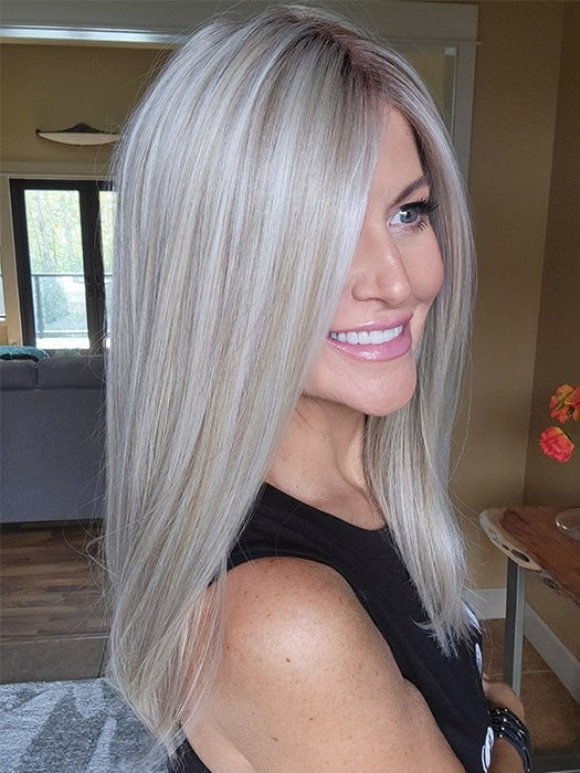 Sleek | Synthetic Lace Front Wig (Mono Part) - Image 38