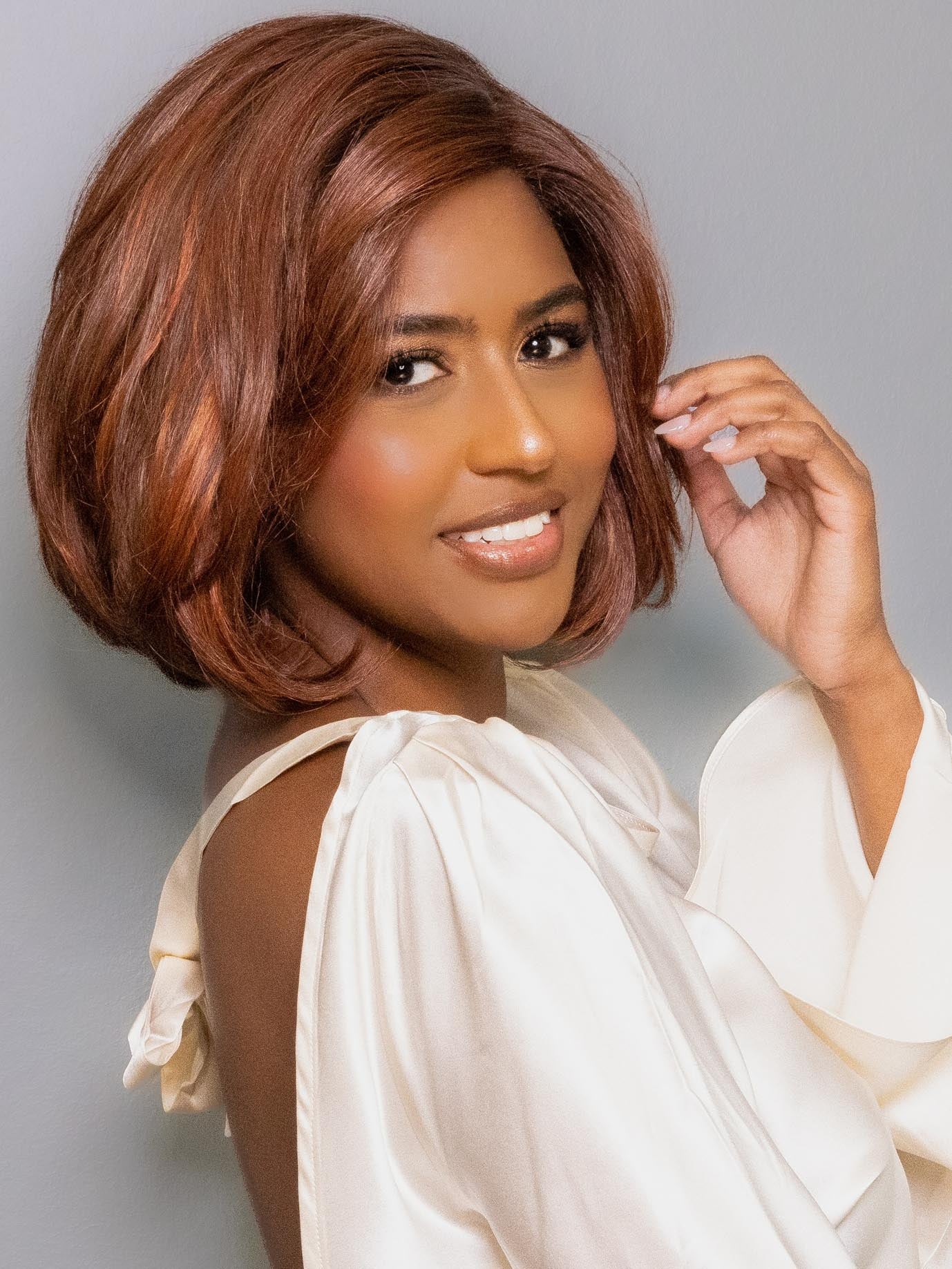 Kiara | Synthetic Lace Front Wig (Mono Part) - Image 2
