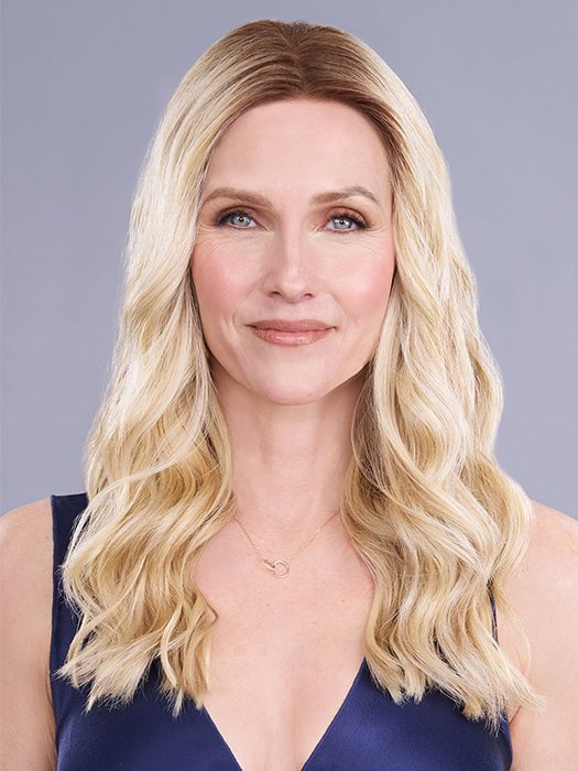 Top Trend Lace Wavy 18 | Synthetic Lace Front Hair Topper (Mono Top) - Image 2