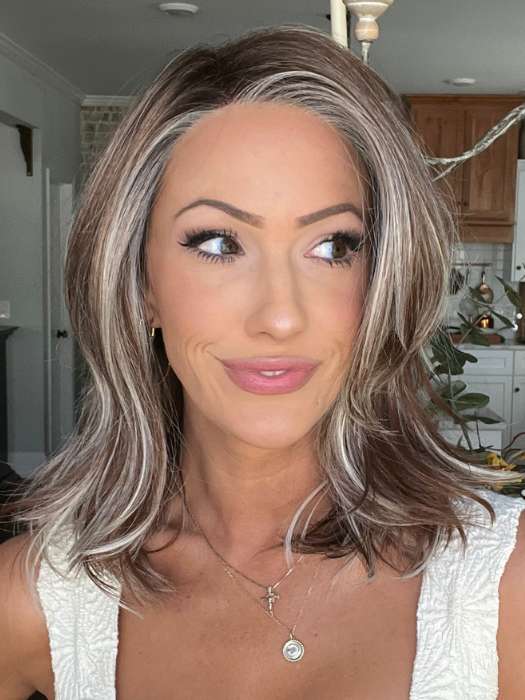Dazzling Wavez | Synthetic Lace Front Wig (Mono Part) - Image 7