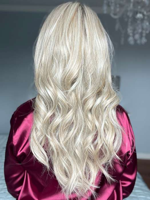 Long Tousled Waves | Synthetic Wig (Mono Part) - Image 4