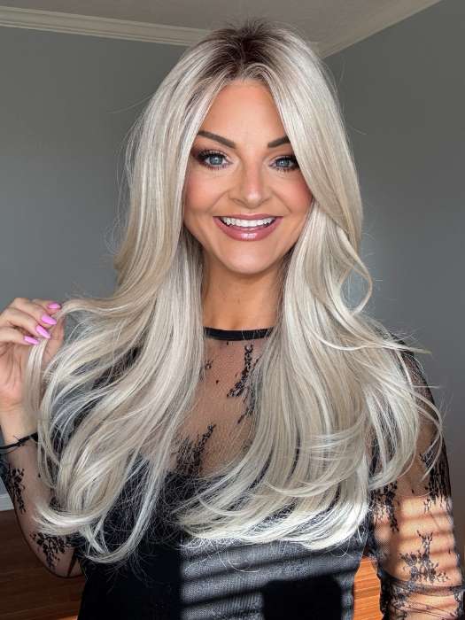 Feature Length | Synthetic Lace Front Wig (Hand-Tied) - Image 15