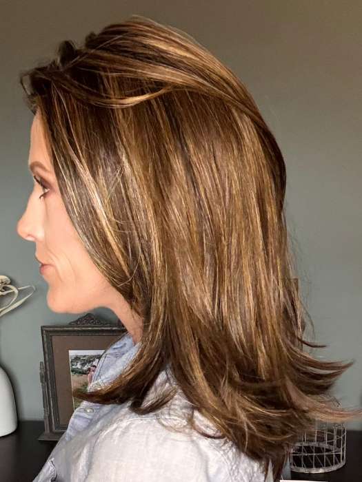 Full Finesse | Synthetic Lace Front Wig (Mono Part) - Image 5