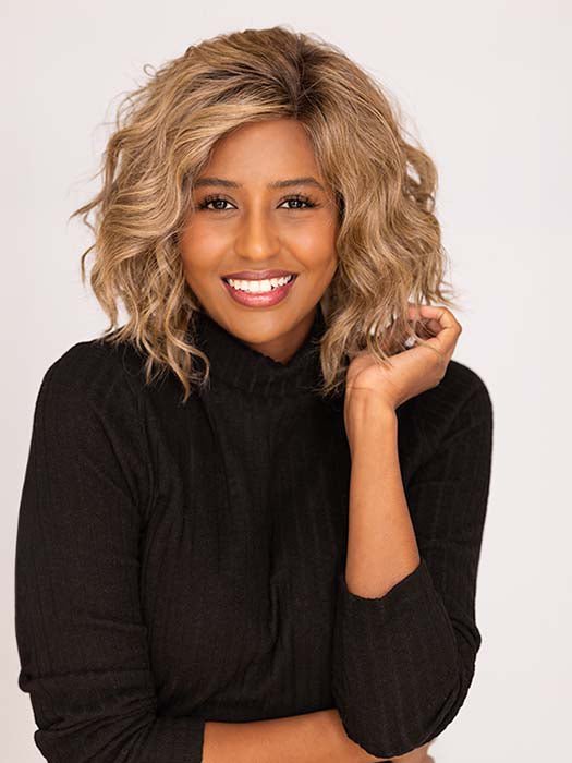 Beaming Beauty | Synthetic Lace Front Wig (Mono Part) - Image 13