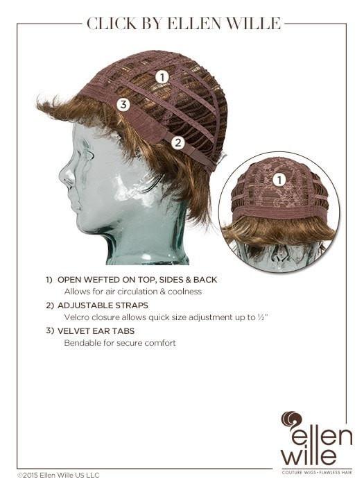Click | Short Synthetic Wig (Basic Cap) - Image 17