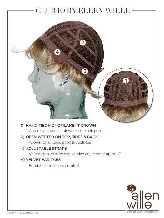 Club 10 | Synthetic Wig (Mono Crown) - Image 15